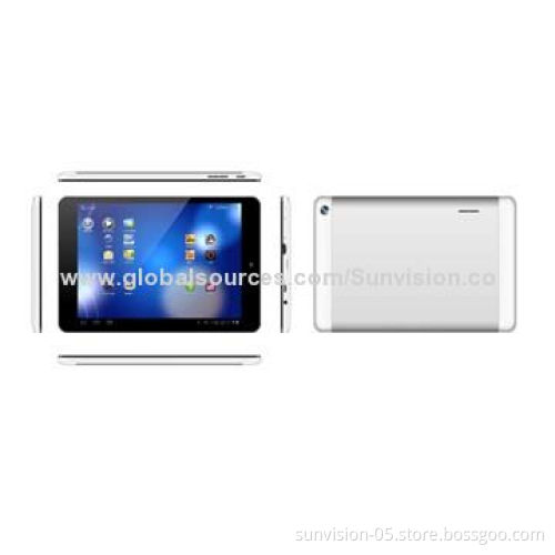 7.85-inch 3G Tablet PCs from Factory Directly, 0.3/2.0MP Camera